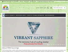 Tablet Screenshot of pdmsourcings.com